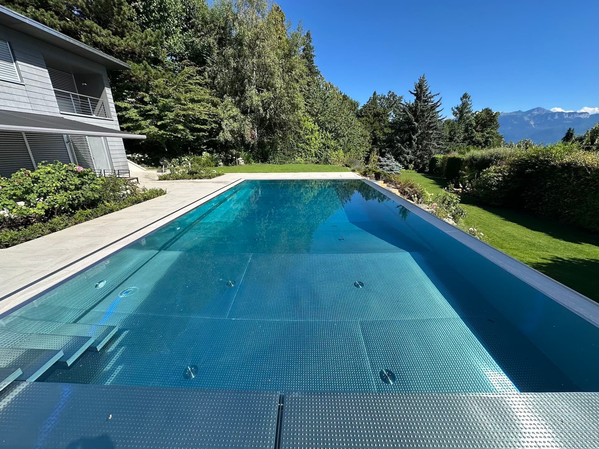 Réfection margelles et plage piscine
